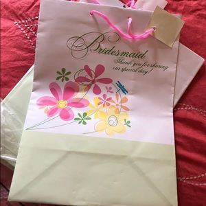 Bridesmaids gift bags